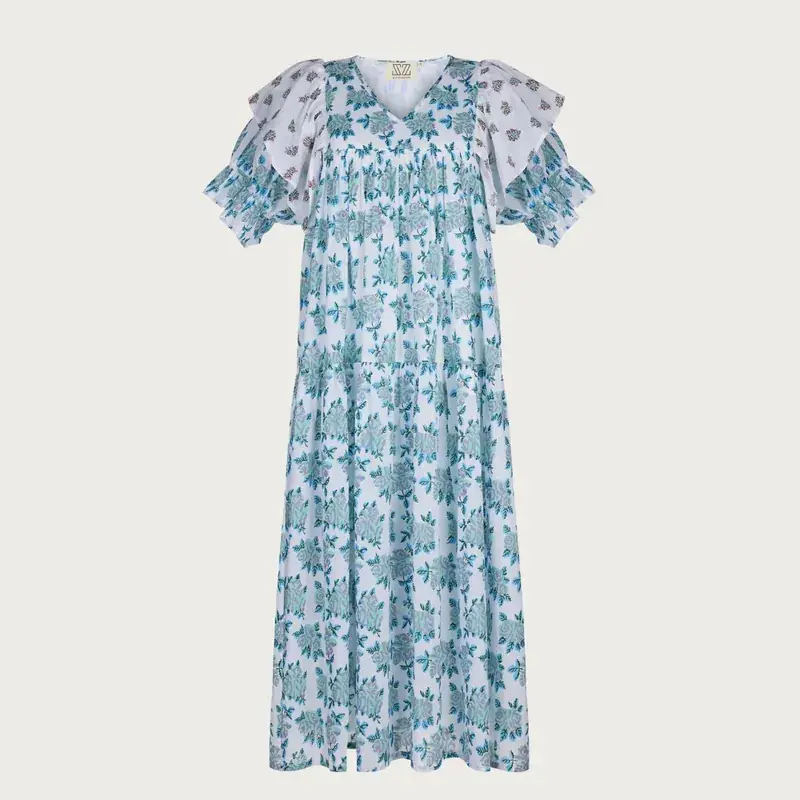 Dress photographed with the ghost mannequin technique