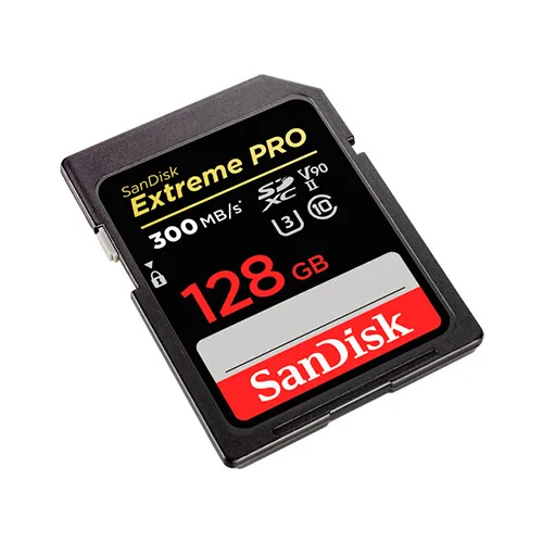 Cartão de Memória SanDisk 128GB Extreme PRO UHS-I SDXC