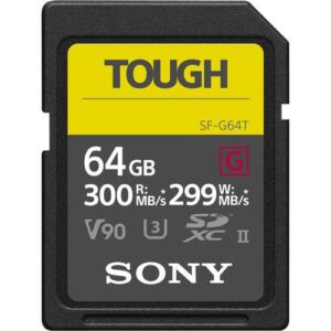 64GB SF-G UHS-II SDXC Sony Memory Card