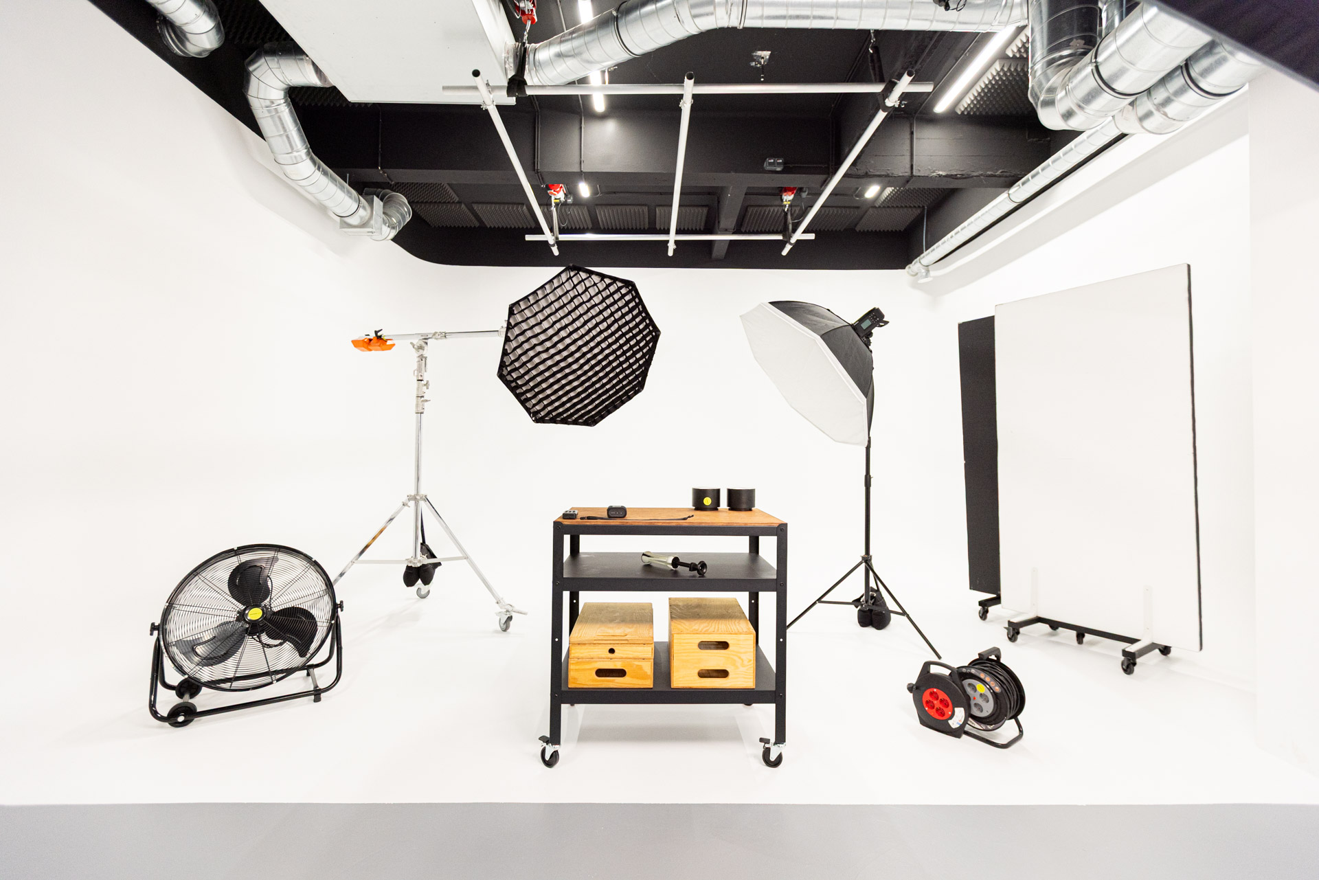 Equipamento de iluminação de estúdio