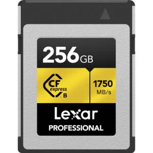 CFexpress 256GB Type B Lexar Professional Gold