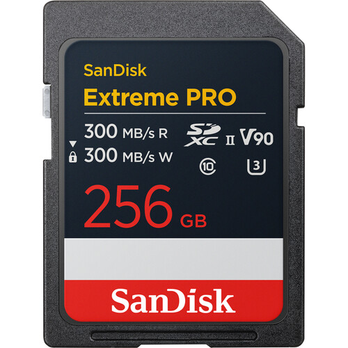 256GB SD XC Extreme PRO UHS-II Memory Card