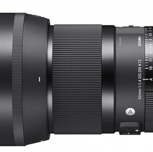 Sigma 50mm f/1.4 DG DN Art Lens E Mount front view