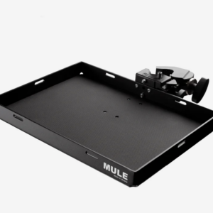 Organize your Ecoflow River and Delta batteries securely with the Ecoflow Shelf. Mountable on Matthews Monitor Stands, tripods, or carts with Super Clamp. Lightweight, durable, and ideal for professional setups.