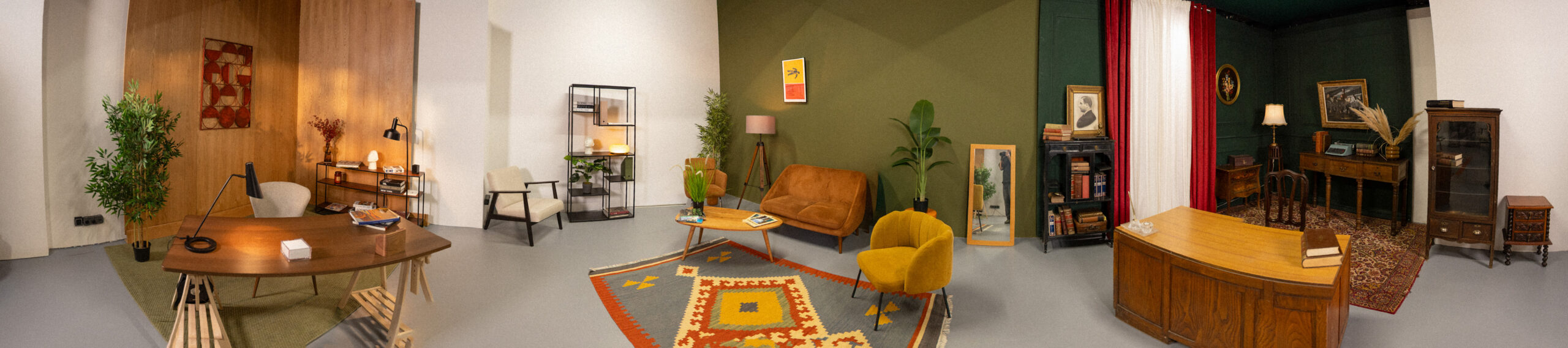 Panorama do Estúdio de Content em Lisboa