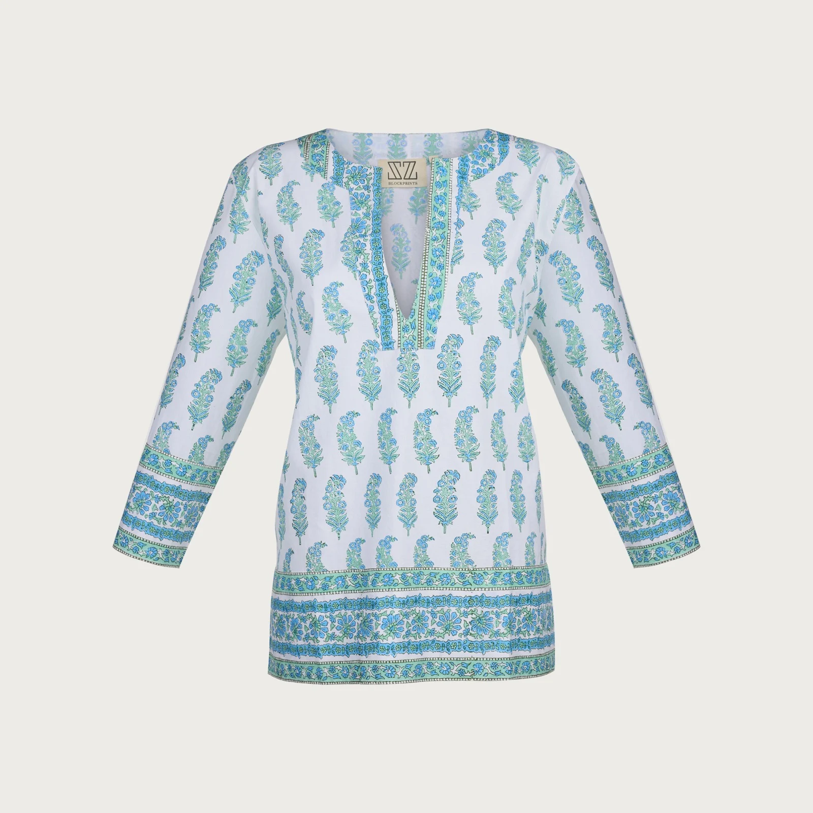 SZ Blockprints textile detail for online catalogue